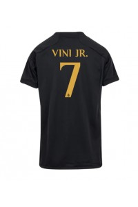 Real Madrid Vinicius Junior #7 Voetbaltruitje 3e tenue Dames 2023-24 Korte Mouw